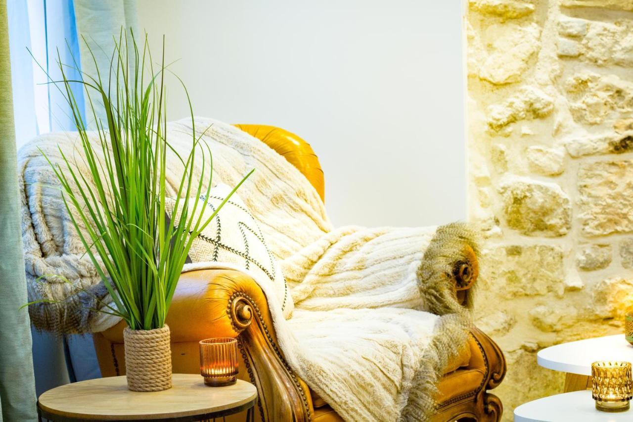 Sauna - Le Loft Des Remparts - Flobnb Laon Exteriör bild